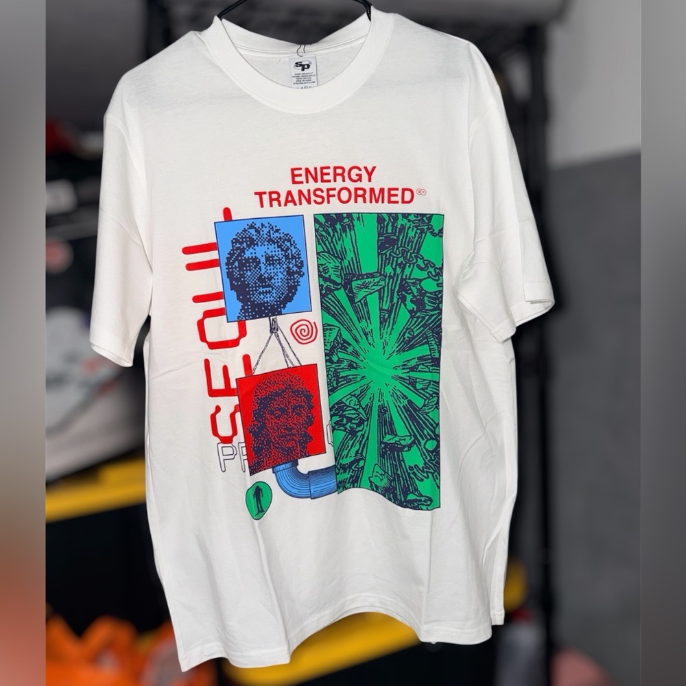 Seoul Projects Energy Transformed Graphic Tee - White L
